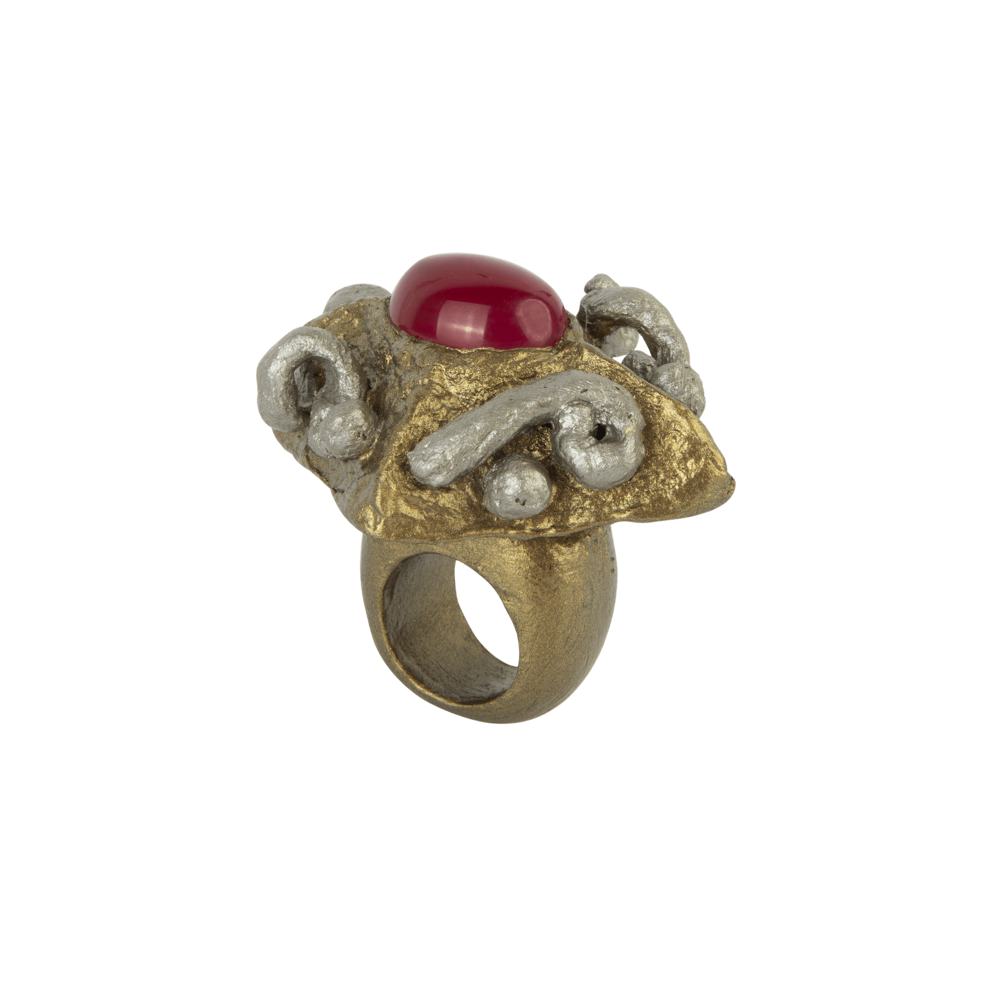 single red stone ring – Lobat