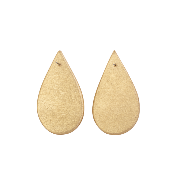 Gold Wooden Drop